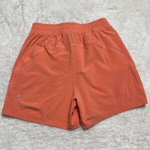 Lululemon Men's Orange Shorts Size Small